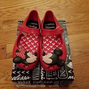 Mini Melissa Ultra + Disney Bb Shoes